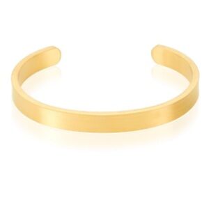 Adornia Elegant Gold Plated Cuff Bracelet